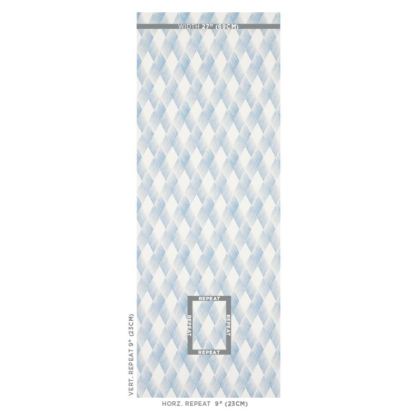 Schumacher Fetlock Blue Wallpaper