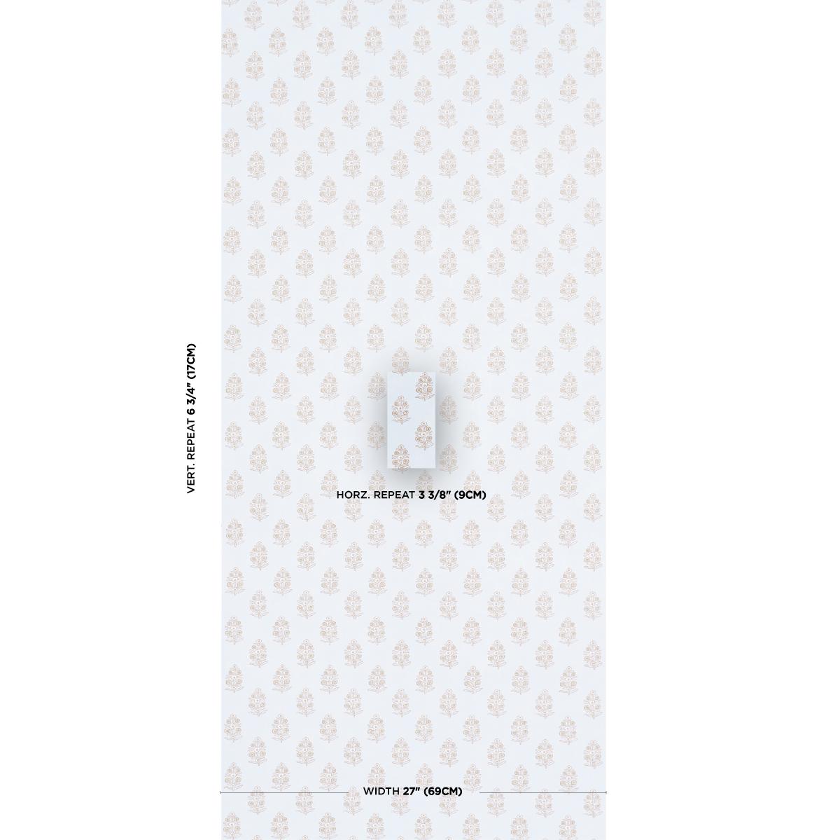 Schumacher Aditi Sky Wallpaper