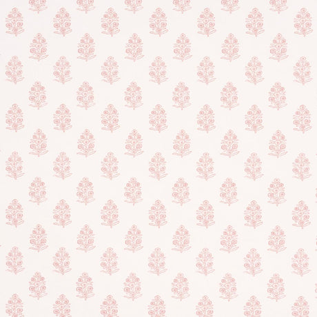 Schumacher Aditi Blush Wallpaper