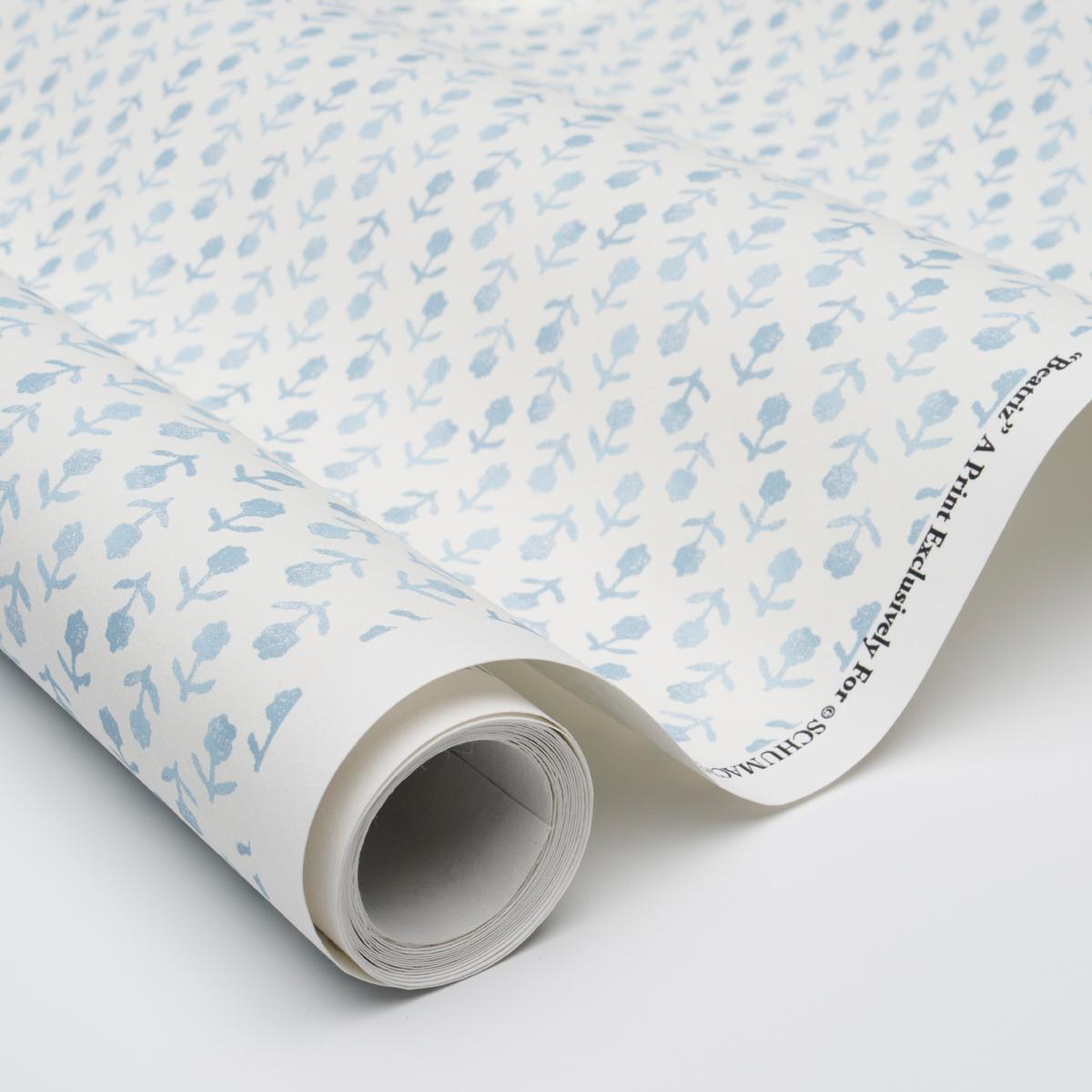 Schumacher Beatriz Sky Wallpaper