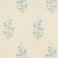 Schumacher Josepha Sisal Blue Wallpaper
