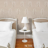 Schumacher Josepha Neutral Wallpaper