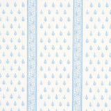 Schumacher Katsura Stripe Ii Chambray Wallpaper