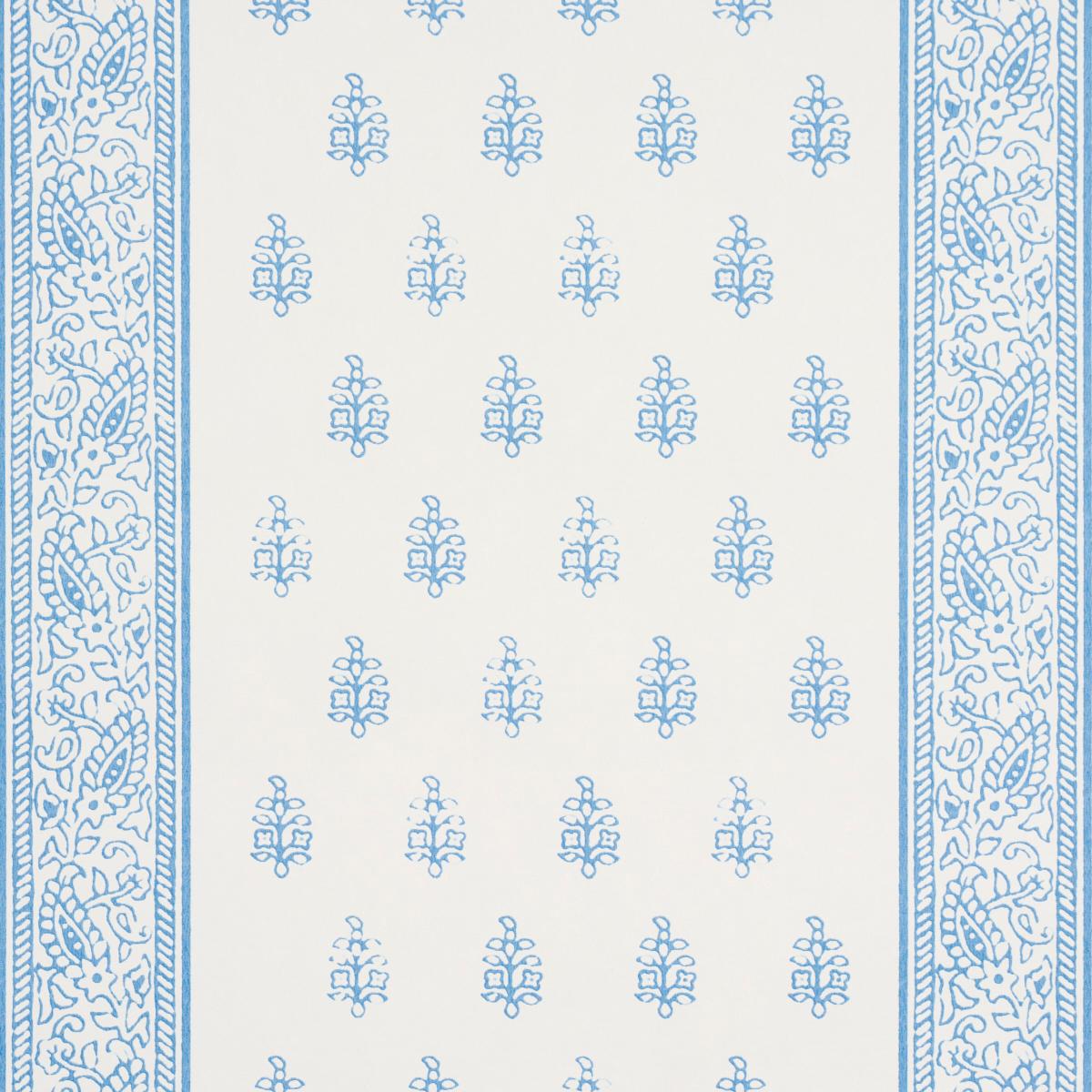 Schumacher Katsura Stripe Ii Chambray Wallpaper