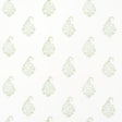 Schumacher Kerala Paisley Ii Leaf Wallpaper