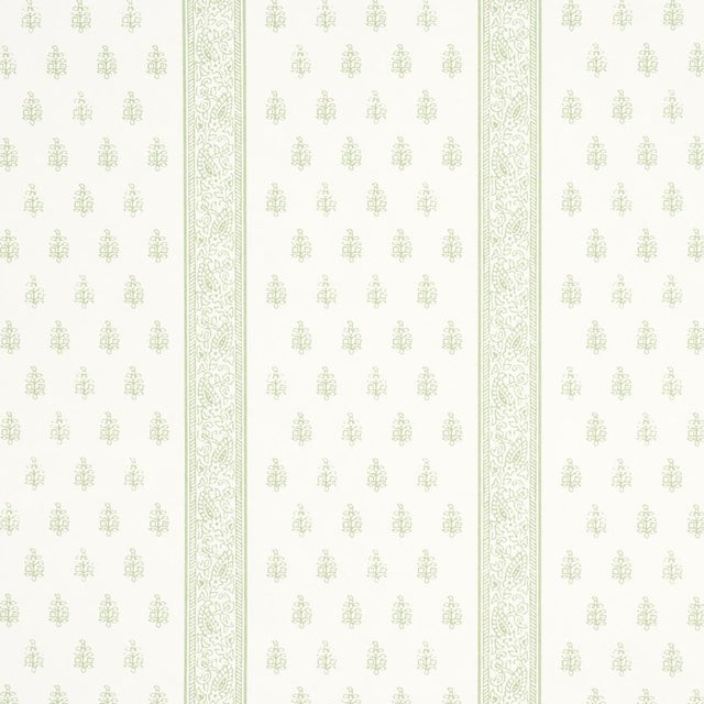 Schumacher Katsura Stripe Ii Leaf Wallpaper