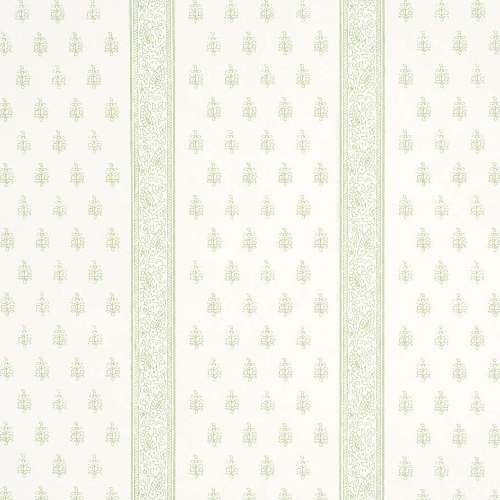 Schumacher Katsura Stripe Ii Leaf Wallpaper