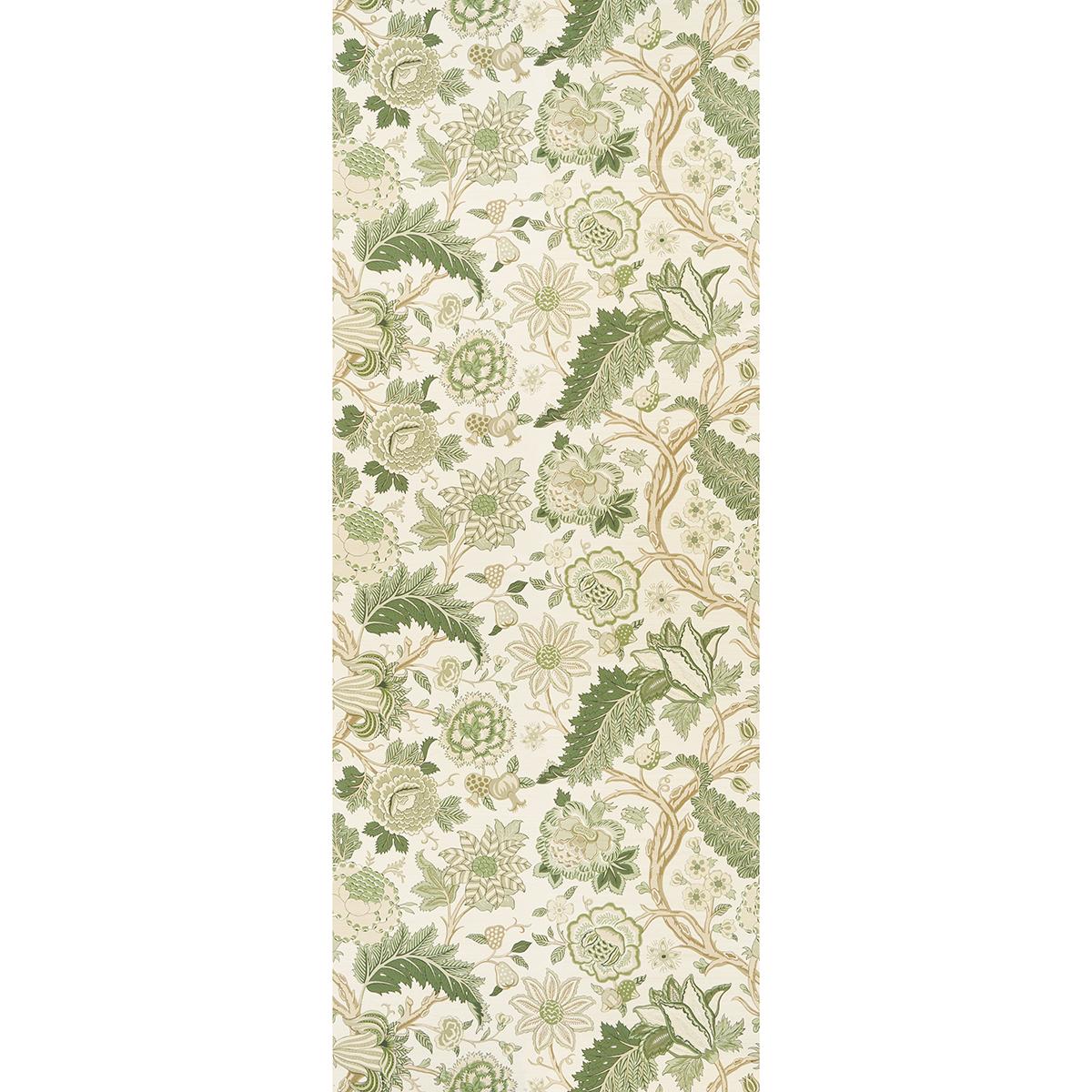 Schumacher Darsy Tree Of Life Sisal Panel Set Leaf Wallpaper