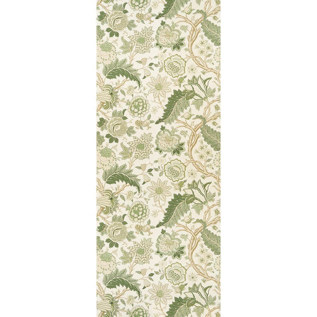 Schumacher Darsy Tree Of Life Sisal Panel Set Leaf Wallpaper