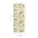 Schumacher Darsy Tree Of Life Sisal Panel Set Leaf Wallpaper