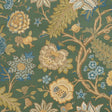 Schumacher Darsy Tree Of Life Sisal Juniper Wallpaper