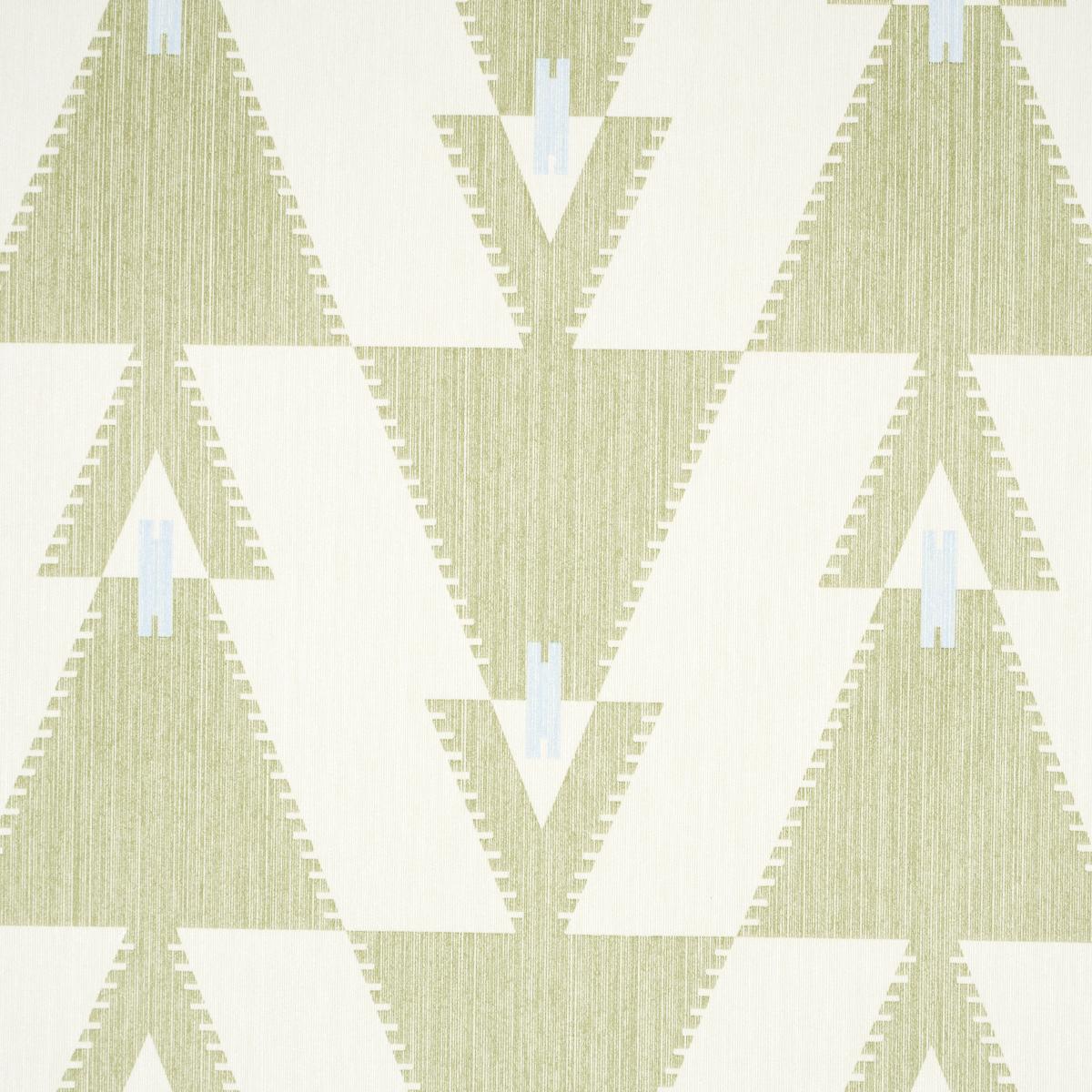 Schumacher Kalido Pistachio Wallpaper