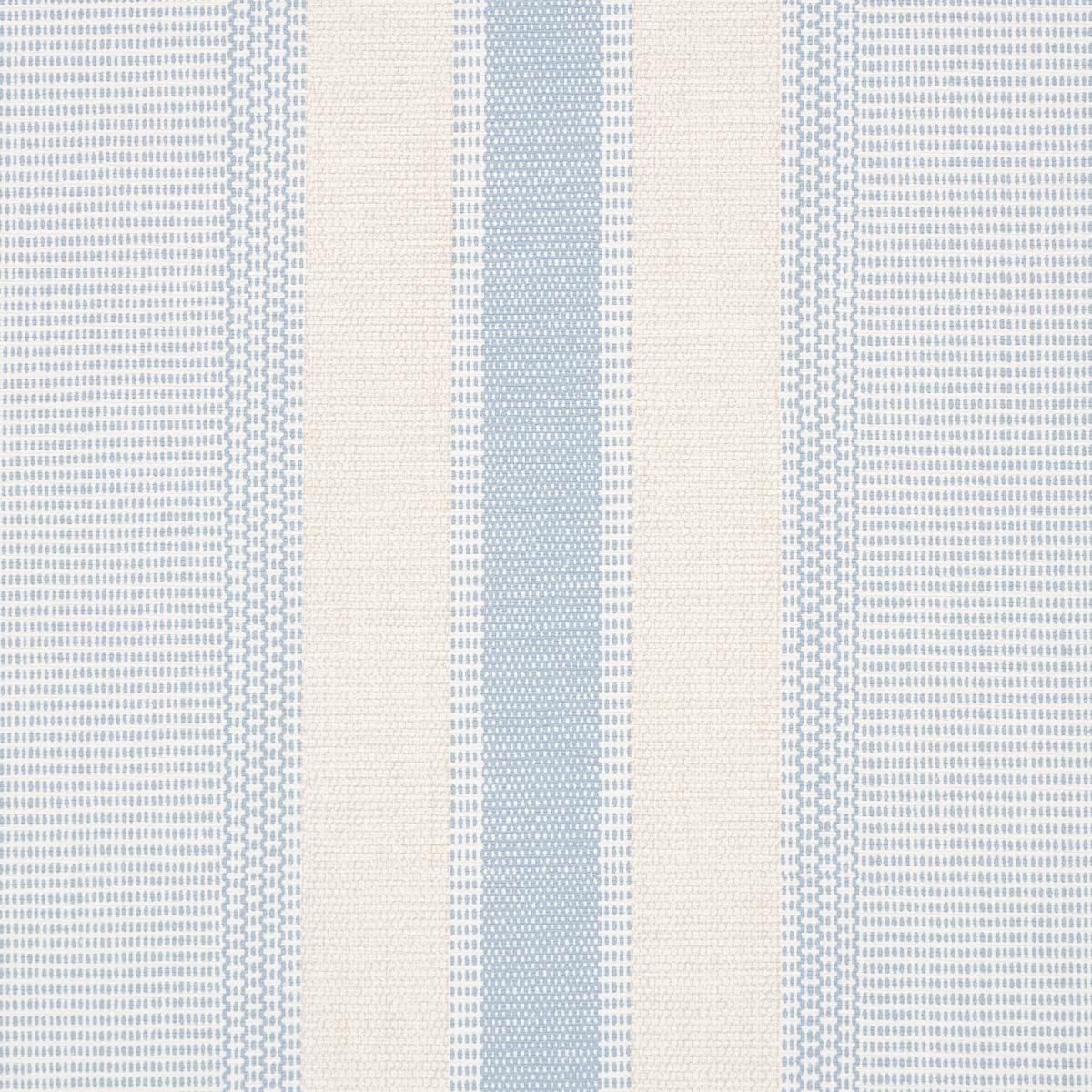 Schumacher Ipala Stripe Vinyl Sky Wallpaper