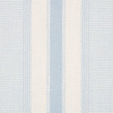 Schumacher Ipala Stripe Vinyl Sky Wallpaper