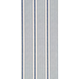 Schumacher Ipala Stripe Vinyl Ocean Wallpaper