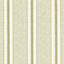 Schumacher Ipala Stripe Vinyl Fern Wallpaper
