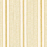 Schumacher Ipala Stripe Vinyl Ochre Wallpaper