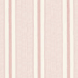 Schumacher Ipala Stripe Vinyl Blush Wallpaper