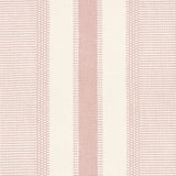 Schumacher Ipala Stripe Vinyl Blush Wallpaper
