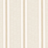 Schumacher Ipala Stripe Vinyl Bisque Wallpaper