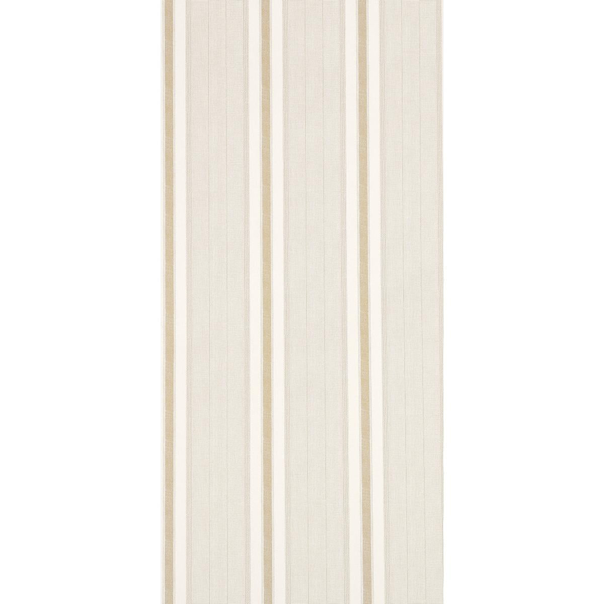 Schumacher Ipala Stripe Vinyl Bisque Wallpaper