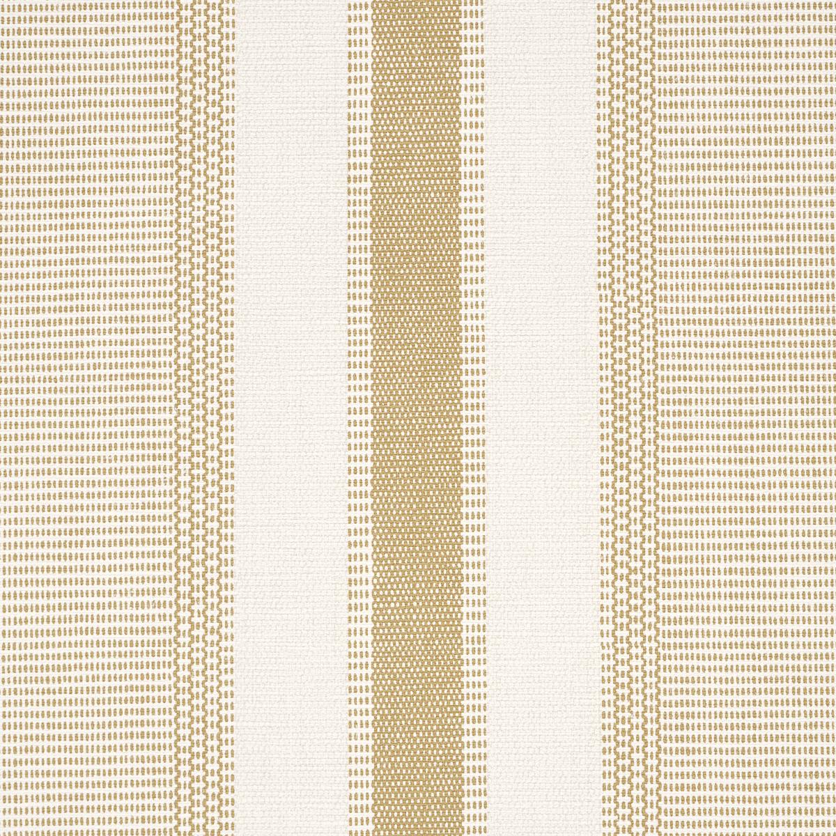Schumacher Ipala Stripe Vinyl Bisque Wallpaper