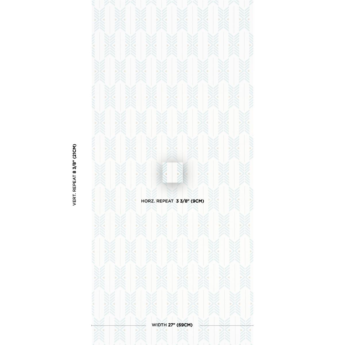 Schumacher Quiver Haze Wallpaper