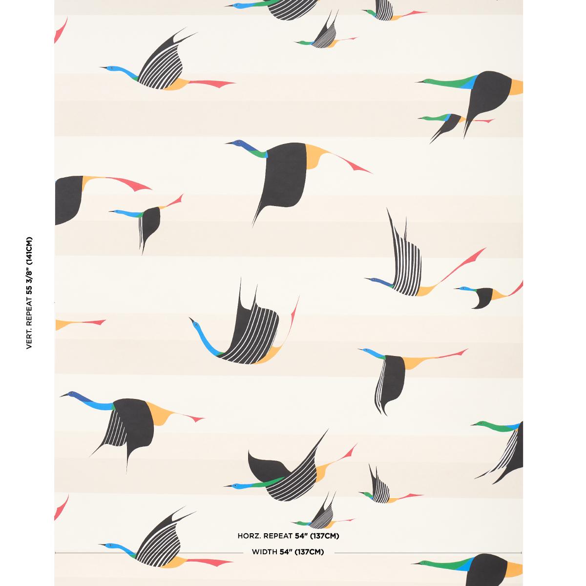 Schumacher Flying West Neutral Wallpaper