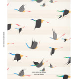 Schumacher Flying West Neutral Wallpaper