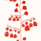 Schumacher Bleeding Hearts Red Wallpaper