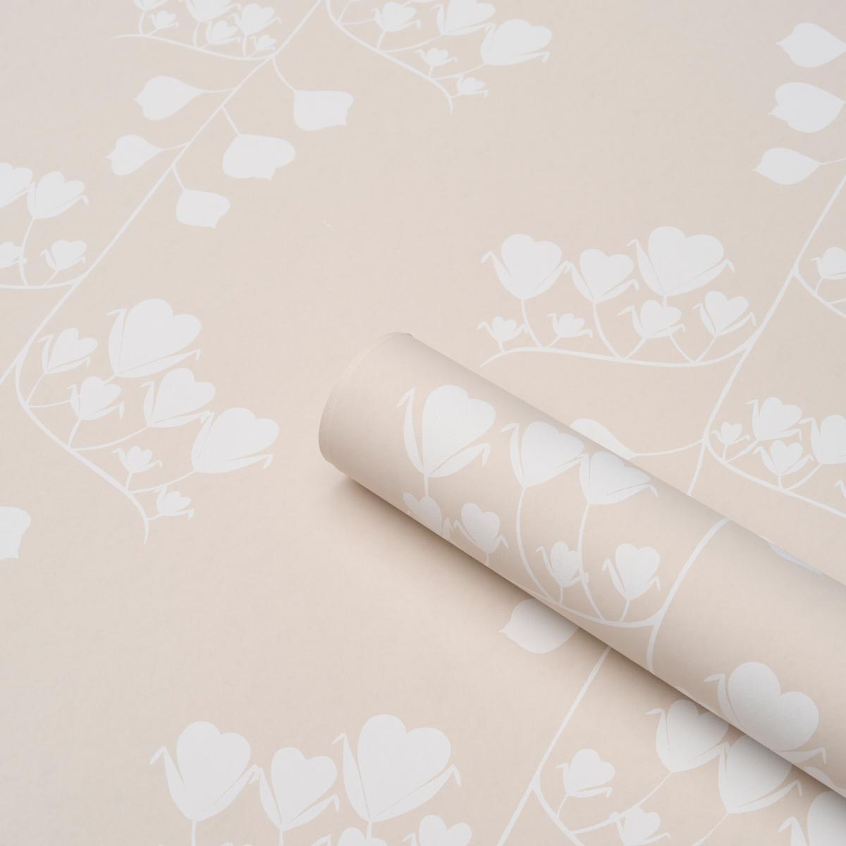 Schumacher Bleeding Hearts Neutral Wallpaper