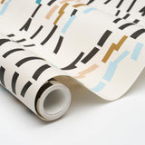 Schumacher Confetti Teal Wallpaper