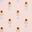Schumacher Forget Me Dots Pink Wallpaper