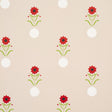 Schumacher Forget Me Dots Neutral Wallpaper
