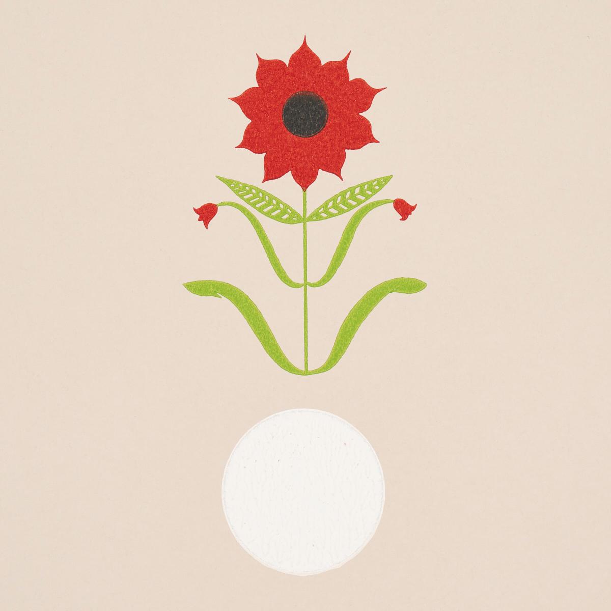 Schumacher Forget Me Dots Neutral Wallpaper