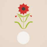 Schumacher Forget Me Dots Neutral Wallpaper