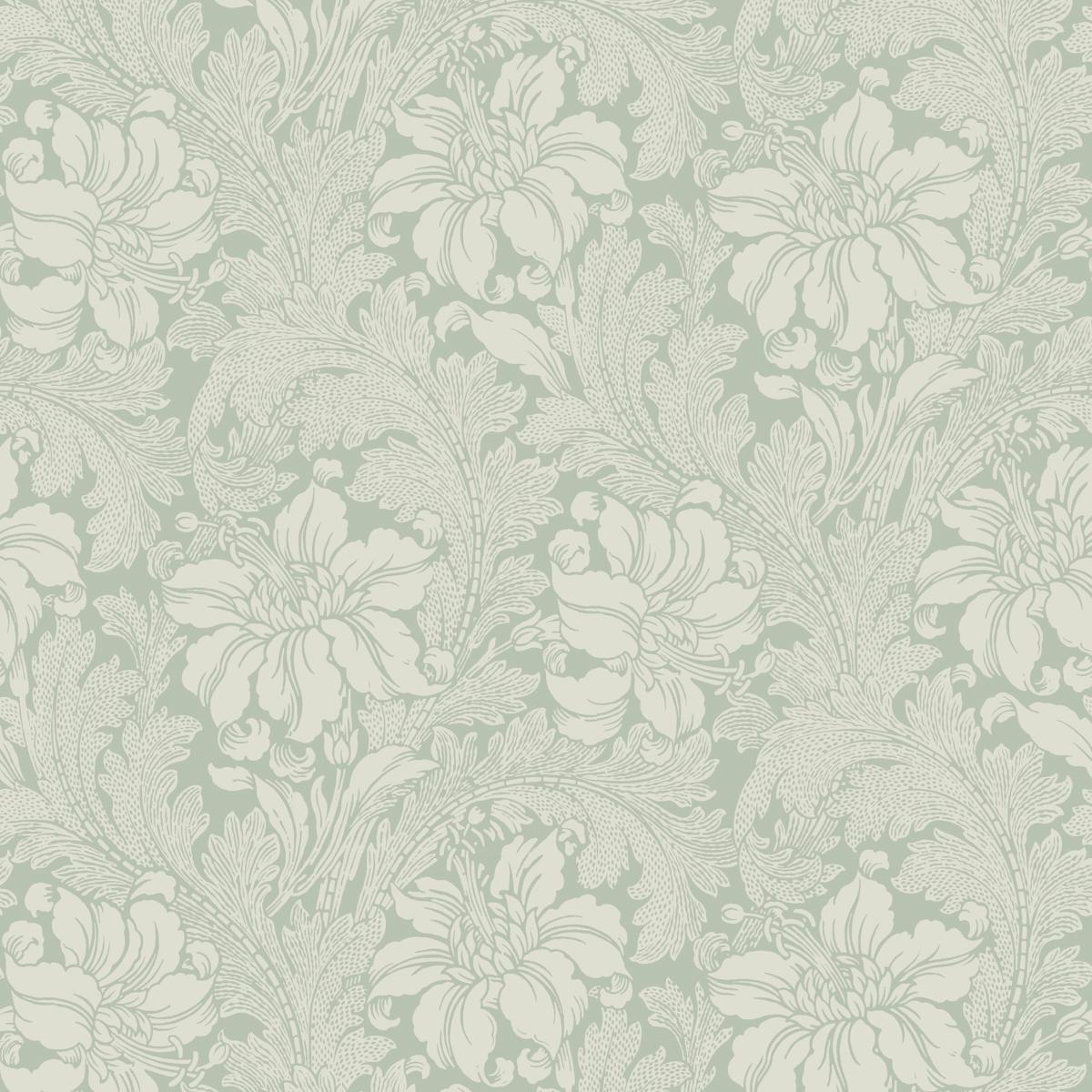 Borastapeter Acanthus Garden Sage Wallpaper