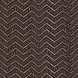 Borastapeter Chevron Dots Brown And Gold Wallpaper