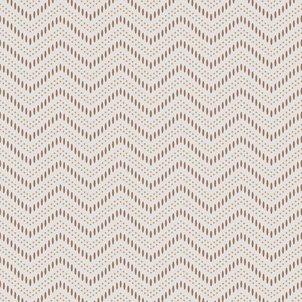 Borastapeter Chevron Dots Natural Wallpaper