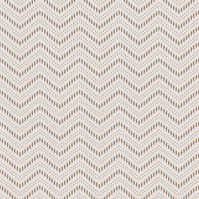 Borastapeter Chevron Dots Natural Wallpaper