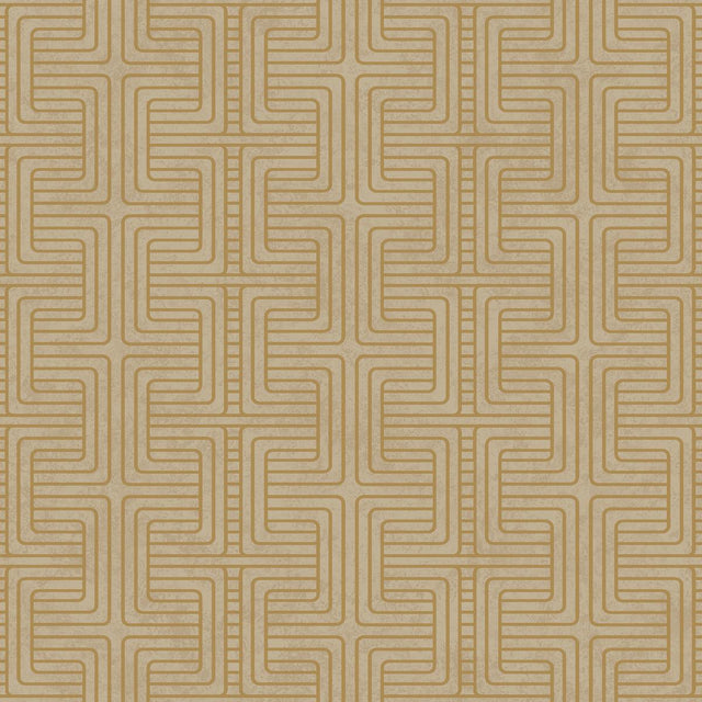 Borastapeter Geo Tribe Gold Wallpaper