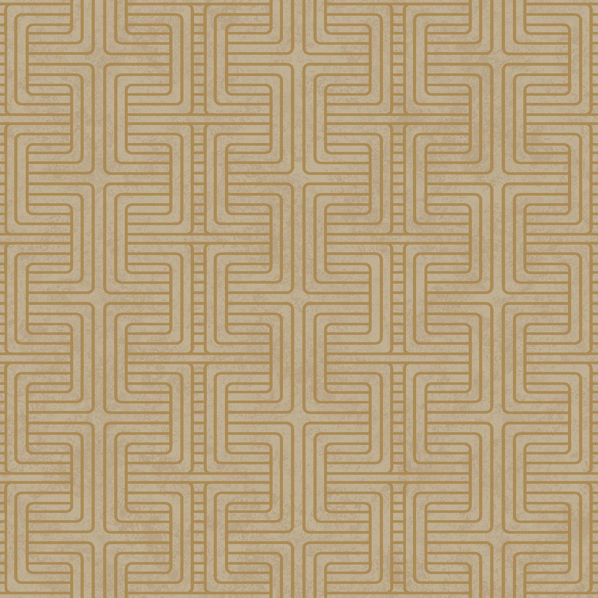 Borastapeter Geo Tribe Gold Wallpaper