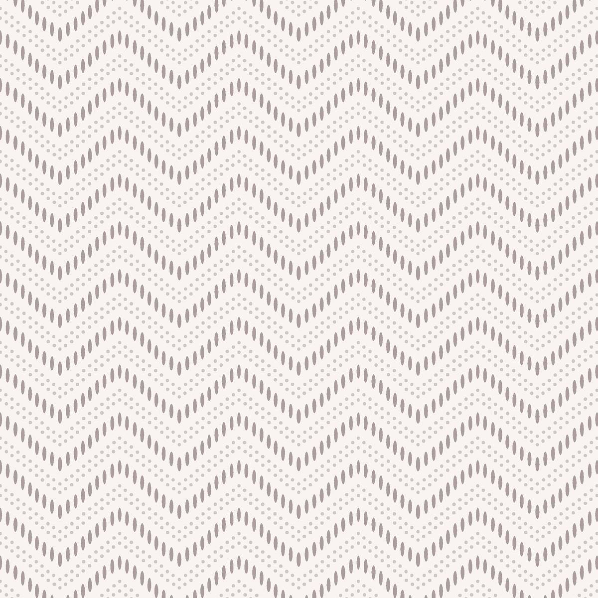 Borastapeter Chevron Dots Pearl Wallpaper