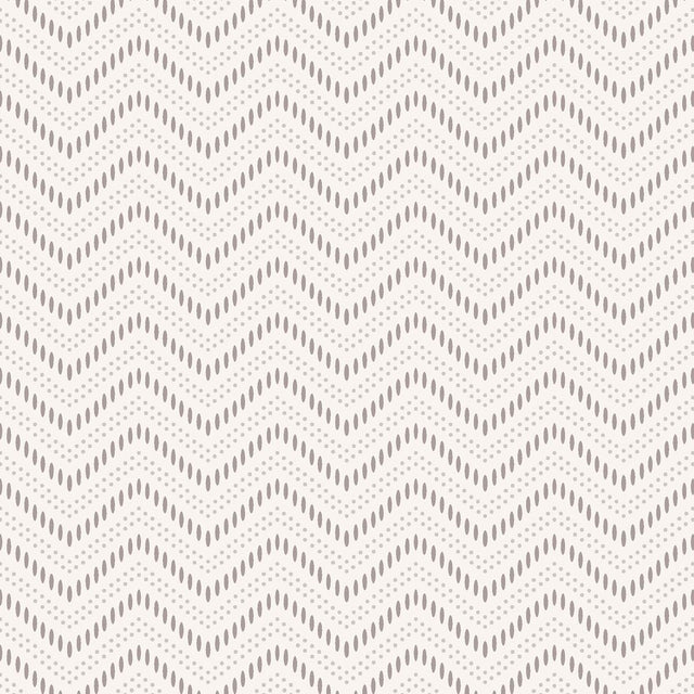 Borastapeter Chevron Dots Pearl Wallpaper