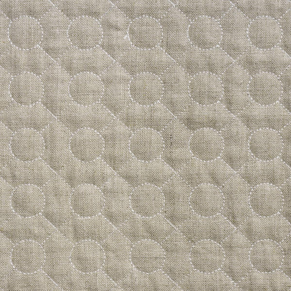 Schumacher Arles Embroidery Greige Fabric
