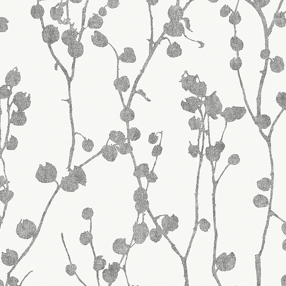 Borastapeter Disa Charcoal Wallpaper