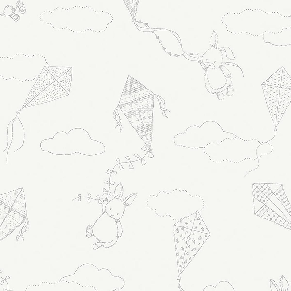 Borastapeter Up & Away Ivory Wallpaper