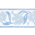 Schumacher Slate & Sky Adra Hand Blocked Tape