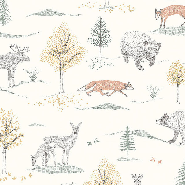 Borastapeter Up North Ivory Wallpaper