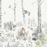 Borastapeter Ivory Magic Forest
